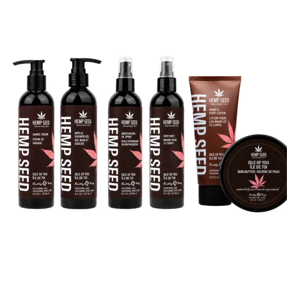 Hemp Seed Bath & Body Set