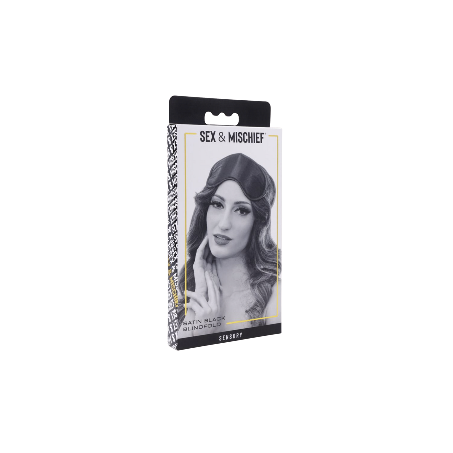 Black Satin Blindfold