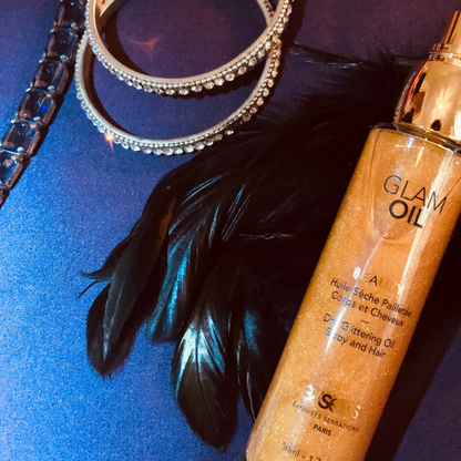 Glam Oil with Glitter