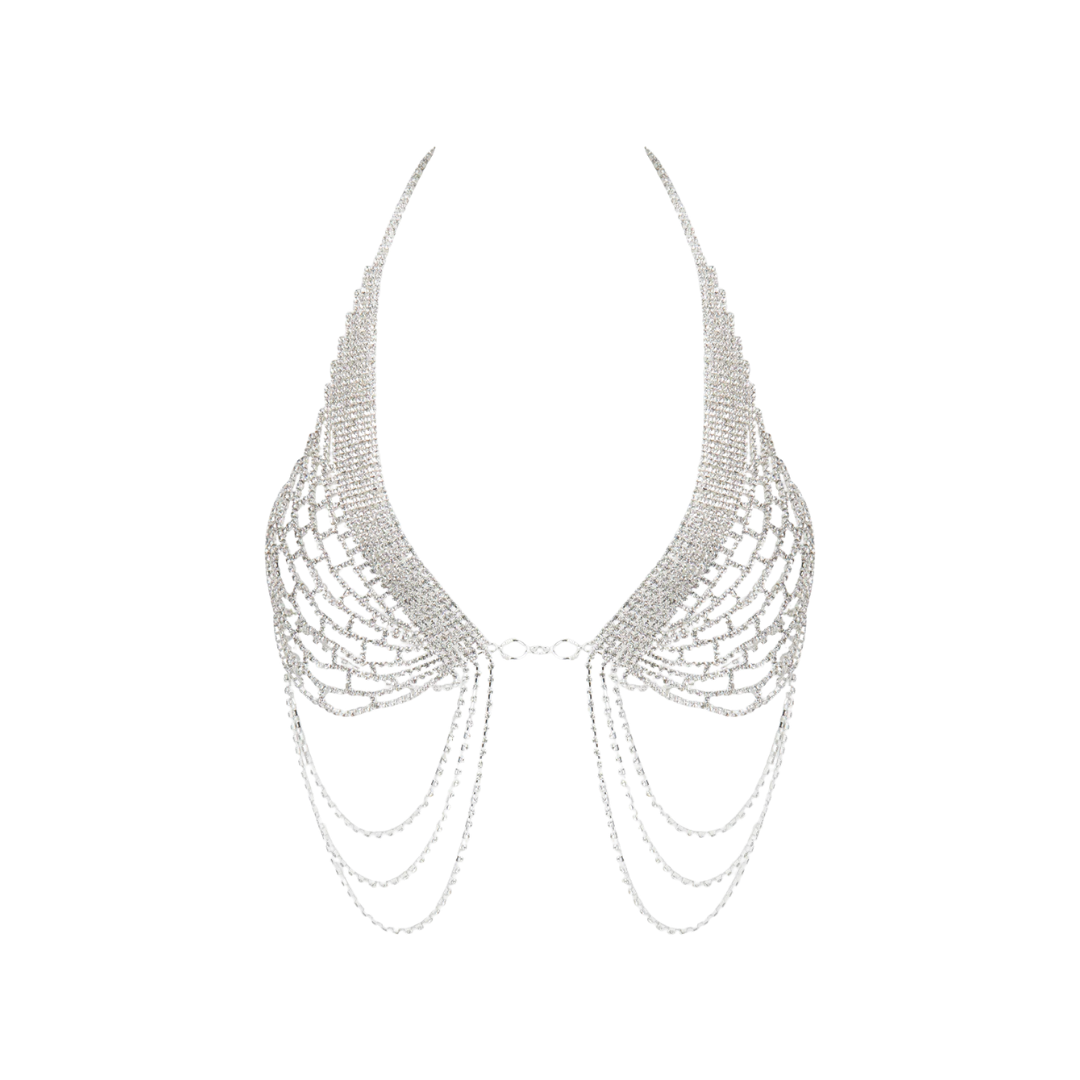 Rhinestone Net Halter