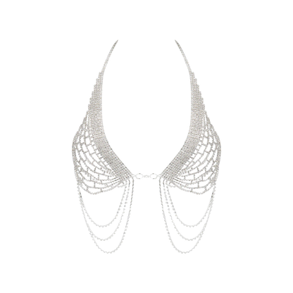 Rhinestone Net Halter