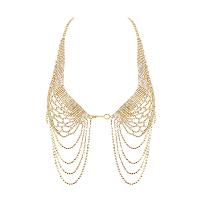 Rhinestone Net Halter