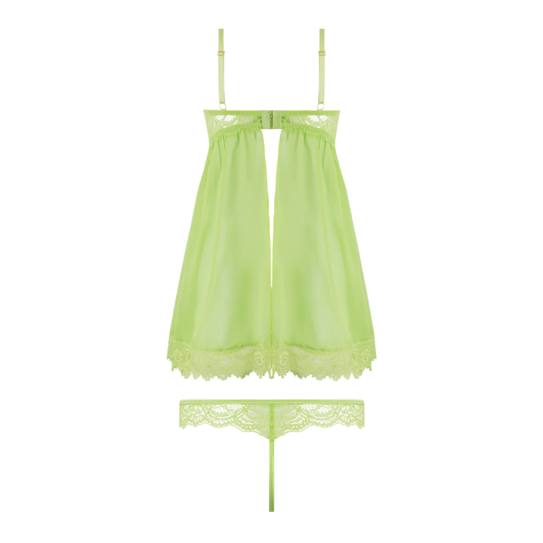 Shavon Lace & Chiffon Babydoll